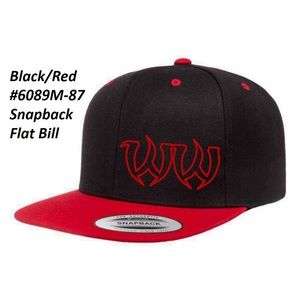 Flat Bill Snapback.